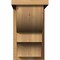 Ekena Millwork Ridgewood Rough Sawn Corbel w/Backplate, Western Red Cedar, 8"W x 14"D x 14"H COR08X14X14RID01RWR - alternate 4